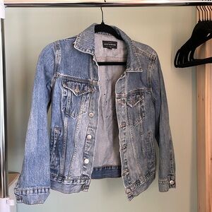 Women’s hand painted cowhorse Lucky Brand Jean Jacket